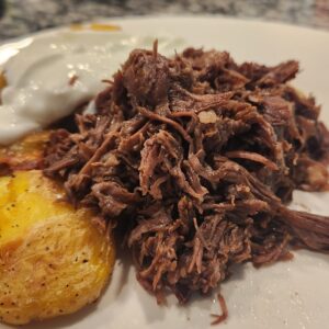 shredded beef